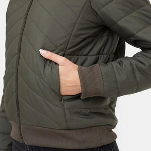 Modern Design <b>Women</b> Bomber <b>Jacket</b> Customizable Quilted Zip Outerwear Fashion Apparel For Branding Support And Wholesale - Product Image 3