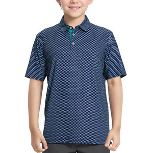 เสื้อโปโลกอล์ฟสำหรับเยาวชนขายส่งจากโรงงาน ผลิตจากผ้ากีฬาคุณภาพพรีเมียม ให้ความสบายในการสวมใส่ทุกวัน - Product Image 1
