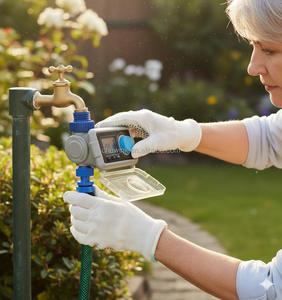 Aspersor digital electrónico para jardín, temporizador - Product Image 2