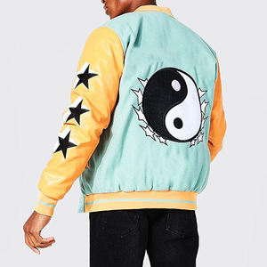 Chaquetas Varsity, Colección Mayorista Más Vendida, Chaqueta Varsity con Logotipo Personalizado, Producción de Ropa OEM - Product Image 2