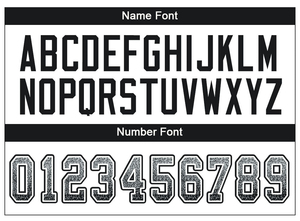 Custom Name <b>and</b> Number Jersey Drift Fashion Silver <b>White</b> <b>Black</b> Mesh <b>Football</b> Jersey Breathable Sports American <b>Football</b> Jersey - Product Image 3