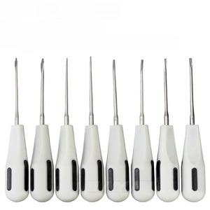 BAFA SURGICAL INSTRUMENTS Juego de 8 Elevadores de Raíz Curvos de Acero Inoxidable para Laboratorio, Instrumento Premium para Laboratorio - Product Image 2