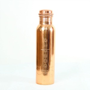ILAHI's Copper Eco-Friendly 500ml <b>Water</b> <b>Bottle</b> Lid Classic Design Travel Outdoor Use Uttar Pradesh Model ICOMCB-13247 - Product Image 6