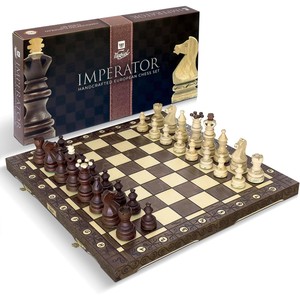 Premium Handcrafted Teak <b>Wood</b> <b>Chess</b> <b>Set</b> - Wholesale B2B - Product Image 1