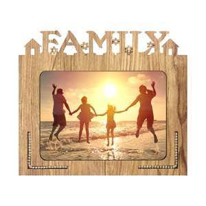 Top Trending Natural Finishing <b>Family</b> Picture Wooden <b>Photo</b> Frame Television Looking Traditional Frame For Home Hotel Decoration - Product Image 1