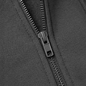 Sweat-shirt zippé pour homme en molleton bouclette français, coupe classique, grammage lourd 400g, anti-boulochage, couleur unie, style urbain, design gratuit - Product Image 5