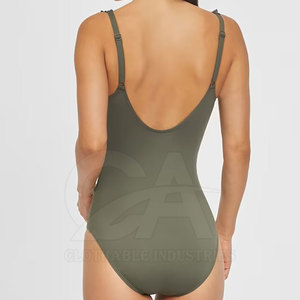 Women One Piece Swimsuit <b>Tummy</b> <b>Control</b> High Cut Monokini Swimwear Sexy Backless One Piece Swimsuit - Product Image 5