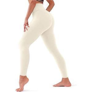 Leggings de cintura alta para mujer, control de abdomen, no transparentes, pantalones de yoga y entrenamiento, tela suave como la mantequilla, efecto segunda piel, elásticos en 4 direcciones - Product Image 5