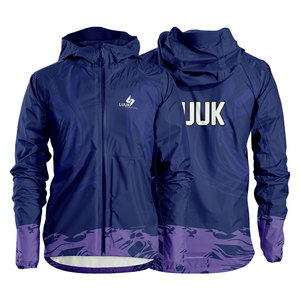 Custom Logo Hooded Windbreaker <b>Jacket</b> Sublimation Print Windproof Waterproof <b>Lightweight</b> Coaches <b>Jacket</b> Wholesale - Product Image 6