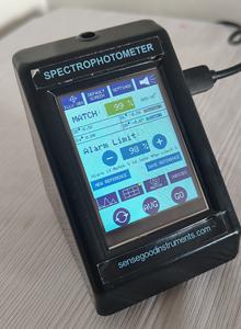 Spectrophotomètre portable Sensegood à colorimétrie directe d'usine, haute précision, résolution 1 nm, 400-700 nm, pour revêtements PVD, prix abordable - Product Image 4