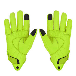 Guantes de Motociclismo de Cuero de Alta Calidad con Logotipo Personalizado, Antideslizantes y Transpirables para Deportes y Ciclismo - Product Image 3