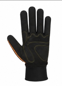 ถุงมือกันกระแทก MUBASHAR PRO GRIP INTERNATIONAL สำหรับงานภาคสนาม ดีไซน์ตามหลักสรีรศาสตร์ทันสมัย เคลือบไนไตรล์บริเวณฝ่ามือ - Product Image 6