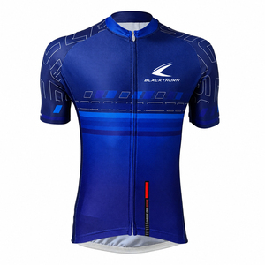 Maillot de cyclisme à manches courtes, impression numérique par sublimation, coupe de course professionnelle - Product Image 2