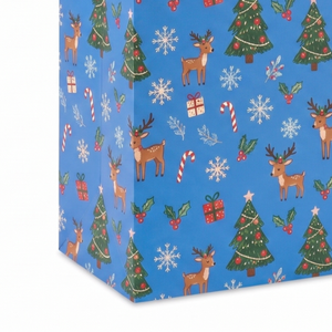 Eco-friendly Coated <b>Paper</b> Christmas Theme Custom Brand Logo OEM Gift Bag Packaging Customized <b>Pattern</b> Shape <b>Paper</b> Art Viet EB001 - Product Image 4