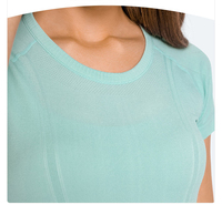 Camiseta Moderna de Talla Grande para Mujer, Cuello Redondo, Sin Mangas, con Cuentas y Lentejuelas, Tejido de Punto de Spandex/Poliéster, Transpirable, Informal de Verano
