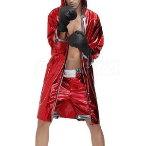 2026 Custom Men's Women's Boxing Robe with High Quality Polyester Fabric Breathable Boxing Training Wear - Product Image 3