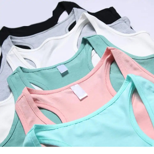 Tops para mujer, camisetas sin mangas, blusas básicas de verano, camiseta sin mangas de moda para mujer, blusa informal holgada con cuello cuadrado - Product Image 6