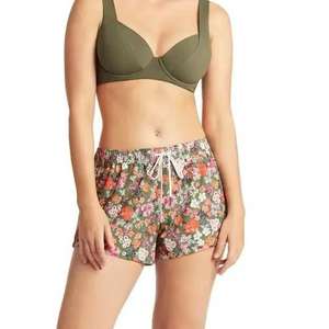 Shorts de bain pour femmes à séchage rapide, taille haute, imprimés par sublimation, respirants, légers, pour les vacances et la plage - Product Image 1