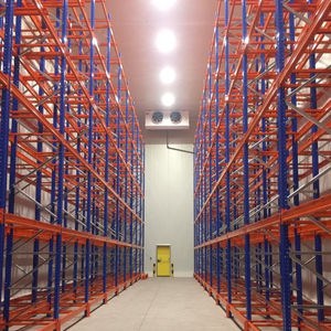 Étagère industrielle à double profondeur construite avec une configuration de poutres allongées pour une capacité de stockage élevée en entrepôt - Product Image 2