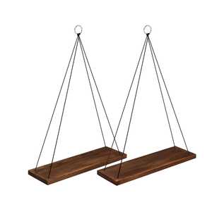 4 Pcs Adjustable Wooden <b>Wall</b> <b>Mounted</b> <b>Shelf</b> Carved Pattern Circular Floating Plant Storage Ledge Modern Living Room Display - Product Image 4