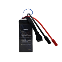 Batterie lithium-ion NMC semi-solide rechargeable au silicium-carbone 6S 12S 14S 18S 24S 8500 mAh pour drones UAV longue autonomie