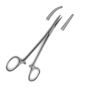 Pinzas Hemostáticas Quirúrgicas Halsted Micro Mosquito de 13cm, Mandíbula Extra Delicada, Acero Inoxidable, Certificación CE - Product Image 1