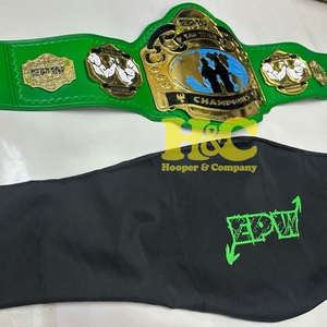 Customized Fighting & Wrestling Championship Belt with Pu Leather and Brass Eco-friendly Unisex High Waist Match Winner Strap - Product Image 2