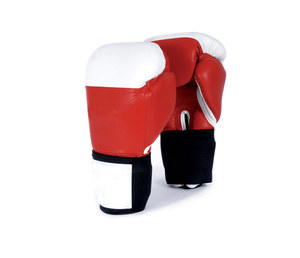 Guantes de Boxeo de Cuero Rojo Zipro Industries Personalizados al por Mayor con Cierre de Velcro en la Muñeca para Adultos, Diseño de Correa Ajustable - Product Image 2