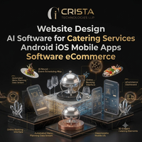 Logiciel d'IA pour la conception de sites web destiné aux services de restauration, applications mobiles Android iOS, plugin WordPress Shopify, logiciel ERP CRM IA, e-commerce