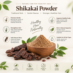 Poudre de Shikakai Premium pour les Soins des Cheveux, Poudre d'Acacia Concinna 100% Pure pour le Nettoyage des Cheveux, les Soins du Cuir Chevelu et le Renforcement des Cheveux - Product Image 3