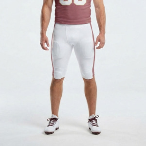 Maillot de football américain personnalisé pour homme, col en V, manches courtes, 100 % polyester, sublimation, écologique, anti-humidité, respirant, anti-UV - Product Image 3