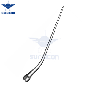 Tubo de Succión Auditiva de 14.5 cm / 5-3/4 Pulgadas de Diámetro Interior, 1 mm de Diámetro Exterior, 2 mm de Grosor, Acero Inoxidable, para Cirugía ORL - Product Image 6