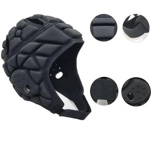 Universal Adjustable Rugby Helmet Comfortable Breathable Headguard Cap for Team Sports Hockey Soccer Training Headgear - Product Image 5