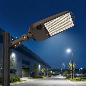 Projecteur LED Commercial pour Parking 150W 200W 300W, Luminaire de Zone Type Shoebox, Fixation Réglable, Éclairage Extérieur Lumineux pour Voies Publices - Product Image 1