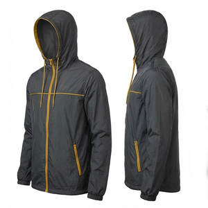 Veste coupe-vent légère, veste personnalisée, service OEM, style athlétique respirant pour activités de plein air - Product Image 5