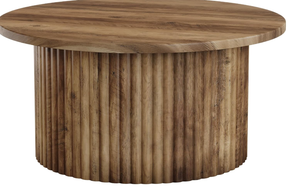 Creative Design Hot Sale Sizes 31.5" Vintage Brown Coffee Table Farmhouse Center Table Engineered Mango Wood Coffee Table - Product Image 4