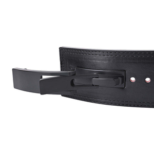 Professional Lever Powerlifting Belt Heavy Duty Leather Weightlifting Belt for Men & Women Custom Logo Gym Gear Supplier - Product Image 4