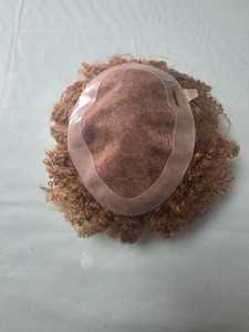 Prothèse capillaire homme en cheveux humains indiens Remy bouclés, base mono - TAZ HAIR BANGLADESH - Product Image 4