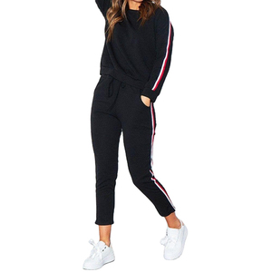 Women's Cotton Ladies Gym Long Sleeve <b>Tracksuit</b> Tops Wholesale Custom Logo Design Winter Sweatshirt Hoodie With Hood for Ladies - Product Image 1