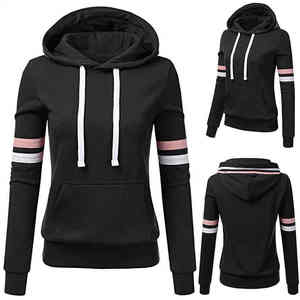 Sudadera con Capucha Oversize de Algodón 100% para Mujer, Diseño de Tendencia 2026, Transpirable, Estampado Personalizado, de Alto Gramaje - Product Image 1