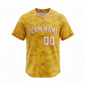 Camiseta de Béisbol Personalizada, Transpirable, de Secado Rápido, 100% Poliéster, Sublimada, con Cuello en V, Unisex, Logotipo Frontal, Speed Plus - Product Image 4