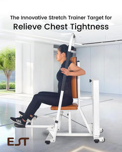 Chaise de rééducation manuelle à résistance pour la poitrine et les hanches, machine d'étirement fitness - Product Image 4