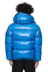 Chaqueta de Plumón de Manga Larga para Hombre, Cuello Alto, Impermeable, Ecológica, Transpirable, con Logotipo Personalizado, Servicio OEM - Product Image 5