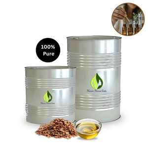Aceite Portador de Linaza 100% Puro Natural Prensado en Frío para el Cuidado de la Piel - Natures Natural India Oils Proveedor Mayorista a Granel - Product Image 4