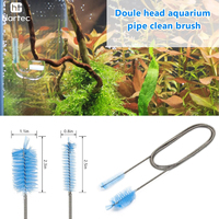 Ensemble d'outils multi-usages pour aquascaping d'aquarium, ciseaux à plantes aquatiques en acier inoxydable, pinces, grattoir, kits pour aquarium
