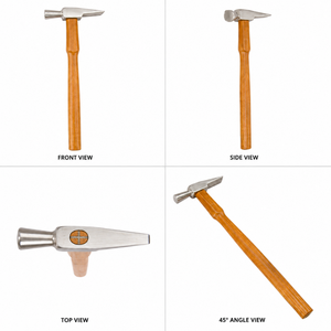 Professional Swiss Style Jewelry Hammer | Flat Face Riveting <b>Tool</b> for Watchmaking, DIY Craft & Metalwork Bench Work OEM - Product Image 2