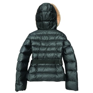 Nuevo abrigo de invierno de alta calidad 2025 para mujer, chaquetas gruesas recortadas acolchadas, abrigos de burbujas de piel de talla grande con logotipo personalizado - Product Image 2