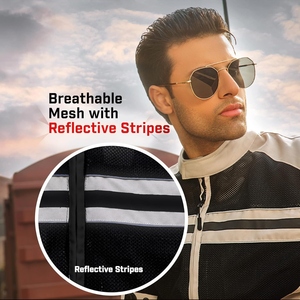 Custom Men's Breathable Mesh Motorcycle Riding <b>Jacket</b> CE Armor Protective Biker <b>Racing</b> <b>Jacket</b> OEM ODM - Product Image 3
