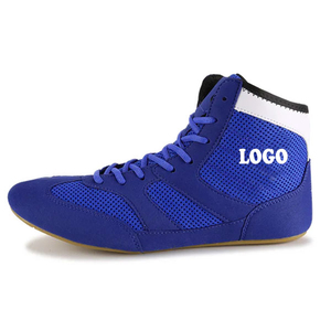 Zapatillas de entrenamiento de boxeo y lucha libre de cuero genuino ligero de alta calidad, personalizadas al por mayor, con forro de malla, para hombre y mujer, invierno, ¡Gran oferta! - Product Image 6