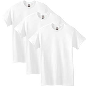 Camiseta 100% algodón personalizada con cuello redondo, camiseta de color sólido con cuello redondo, camiseta para hombre, camiseta de cuello redondo para hombre - Product Image 4